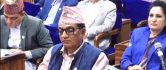 प्रदेश सभामा एमाले नेता थपलिया निदाएको तस्बिर भाइरल