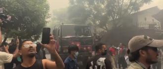 सिंहदरबारमा सेनाको गाडीलाई राष्ट्रिय झण्डासहित जेनजीको स्वागत