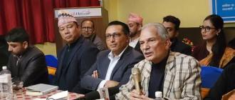 बालुवाटारमा रास्वपाको राजनीतिक संवाद, बाबुराम भट्टराई र रेशम चौधरी पनि सहभागी बालुवाटारमा रास्वपाको राजनीतिक संवाद, बाबुराम भट्टराई र रेशम चौधरी पनि सहभागी