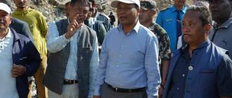 क्षतिग्रस्त बिपी राजमार्ग जतिसक्दो छिट्टो सञ्चालनमा ल्याउन निर्देशन