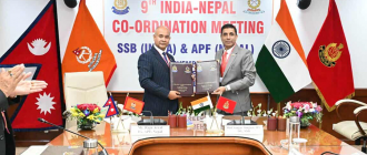 सशस्त्र प्रहरी र भारतको एसएसबीबीचको समन्वयात्मक बैठक सम्पन्न सशस्त्र प्रहरी र भारतको एसएसबीबीचको समन्वयात्मक बैठक सम्पन्न