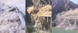 चीनमा बनेको ७५८ मिटर लामो पुल भत्कियो चीनमा बनेको ७५८ मिटर लामो पुल भत्कियो