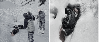 मनाङमा हिउँले पुरिएको अवस्थामा भेटियो दुई भारतीयको शव मनाङमा हिउँले पुरिएको अवस्थामा भेटियो दुई भारतीयको शव