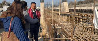 सेती पुल निर्माण कार्यलाई तीव्रता दिन मन्त्री घिसिङको निर्देशन