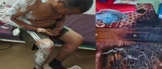 सिन्धुलीमा भान्सा घरमा आगलागी  हुँदा बुहारीको मृत्यु, ससुरा घाइते