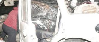 विराटनगरमा दुर्घटना भएको गाडीबाट ४२० किलो गाँजा बरामद