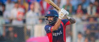 दीपेन्द्रको अर्धशतकमा नेपालले वेस्ट इन्डिजलाई दियो १३४ रनको लक्ष्य