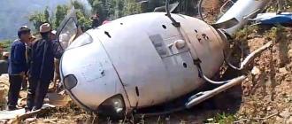 खोटाङमा हेलिकप्टर दुर्घटना, सबै सकुशल