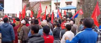 ओलीको रिहाइका लागि जिल्ला-जिल्लामा जुलुससहित ज्ञापनपत्र बुझाउँदै एमाले ओलीको रिहाइका लागि जिल्ला-जिल्लामा जुलुससहित ज्ञापनपत्र बुझाउँदै एमाले