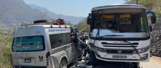 हायस र बस एकापसमा ठोक्किँदा १० जना घाइते