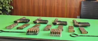 ४ थान पेस्तोल र ५८ राउण्ड गोली विष्णुमति खोला किनारमा फेला