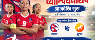 साफ महिला च्याम्पियनसिप आजदेखि सुरु, नेपालले भुटानसँग प्रतिस्पर्धा गर्दै साफ महिला च्याम्पियनसिप आजदेखि सुरु, नेपालले भुटानसँग प्रतिस्पर्धा गर्दै