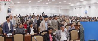 प्रधानमन्त्री बाहिरिएपछि प्रतिनिधि सभामा वादविवाद, सभामुखद्वारा मर्यादाप्रति ध्यानाकर्षण