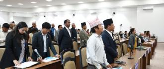 कांग्रेसको आह्वानमा संसद्मा प्रतिपक्षी दलहरूको मौनधारण, सभामुखको आपत्ति कांग्रेसको आह्वानमा संसद्मा प्रतिपक्षी दलहरूको मौनधारण, सभामुखको आपत्ति