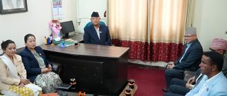 कांग्रेस संसदीय दलको कार्यालयमा विपक्षी दलको बैठक कांग्रेस संसदीय दलको कार्यालयमा विपक्षी दलको बैठक