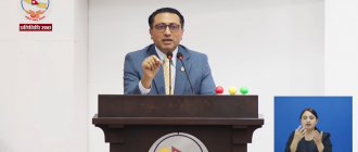 बजेट दस्तावेज अध्ययन गरेर मात्रै टिप्पणी गर्न सांसदलाई अर्थमन्त्रीको आग्रह बजेट दस्तावेज अध्ययन गरेर मात्रै टिप्पणी गर्न सांसदलाई अर्थमन्त्रीको आग्रह