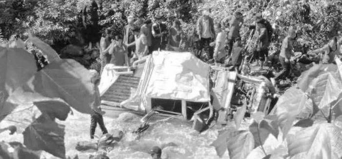 सानीभेरीमा जिप दुर्घटना हुँदा २ जनाको मृत्यु, ९ जना घाइते